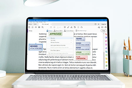 How to Add Stamp to PDF with Adobe Acrobat