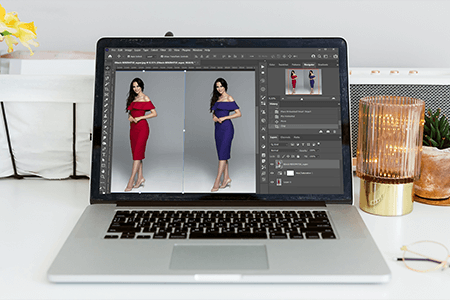 كيفية تغيير لون الملابس في برنامج Photoshop بطريقة سهلة وسريعة 