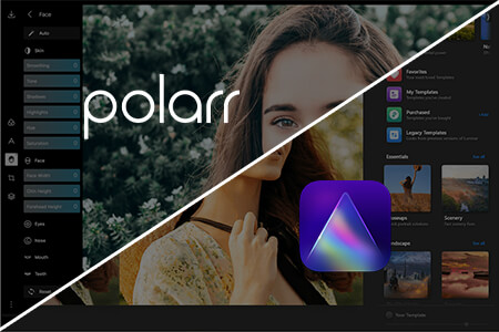 مقارنة برنامج Luminar AI و Polarr لتحرير الصور بالذكاء الاصطناعي