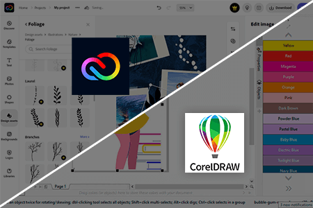 Adobe CC Express vs CorelDRAW: What Program to Choose