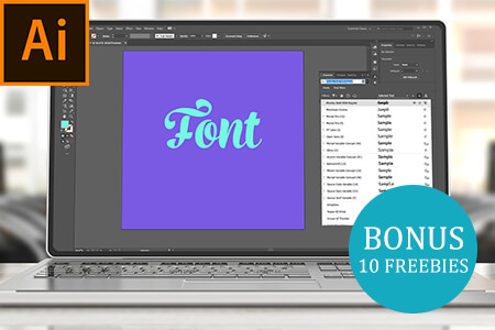 40 Free Fonts for Illustrator Designers