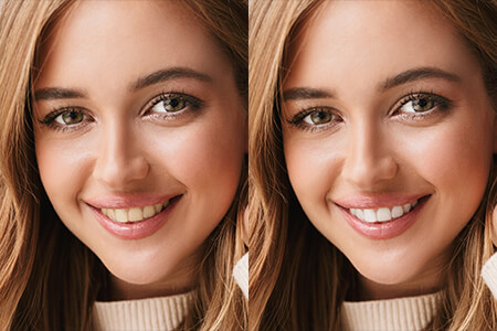 Editor fotografií pro bělení zubů