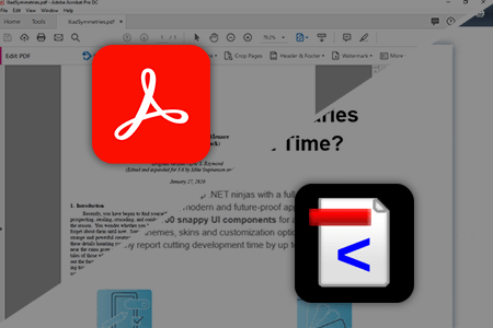 Adobe Acrobat DC vs Rad PDF: What Software to Choose