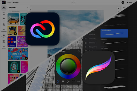Adobe Express vs Procreate: What to Use in {{%year}}