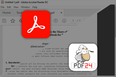 Adobe Acrobat DC vs PDF24: Which Tool is Better