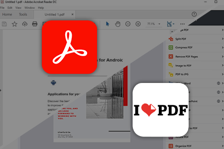 Acrobat Reader DC vs iLovePDF: What Tool to Choose