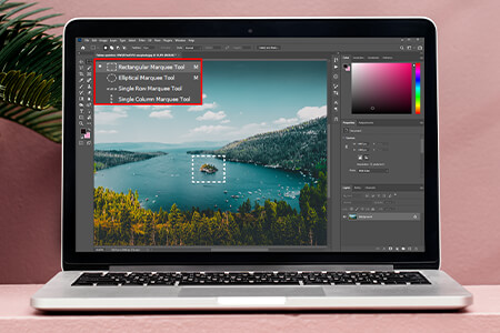 How to Use Marquee Tool in Photoshop Tutorial