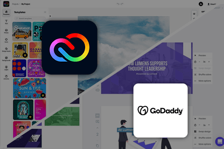 Adobe CC Express vs Godaddy Studio: What to Choose