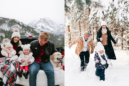 12 Winter Family Photo Outfit Ideas for Your Next Photoshoot