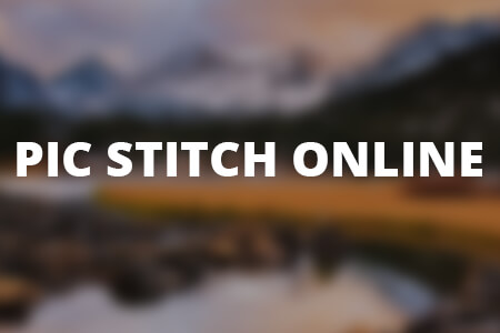 Pic Stitch מקוון