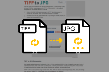 TIFF to JPG Converter - Convert TIFF Files to JPG Images Easily