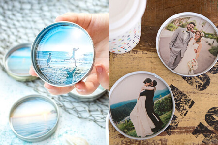 How to Make DIY Photo Coasters: Tutorial & Ideas