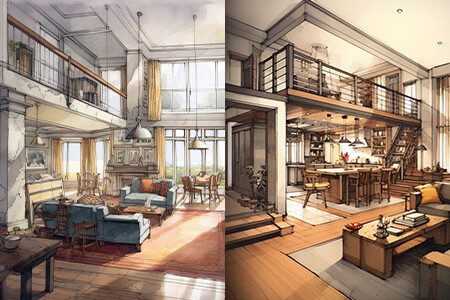 10 Popular Hand Rendering Techniques