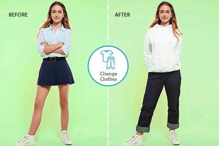 Clothes Editor App for iOS and Android