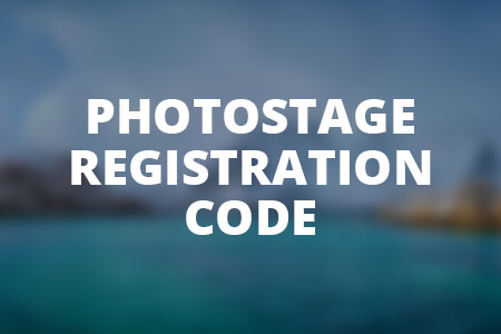 Photostage Registration Code