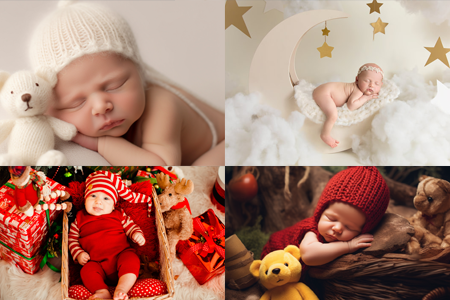 Trendy Newborn Photo Backdrops That Melt Your Heart
