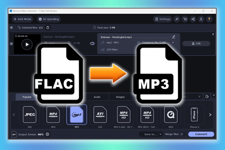 Top 8 FLAC to MP3 Converters in {{%year}} [Free & Cheap]