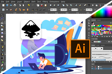 Illustrator vs Inkscape: What Software to Choose?