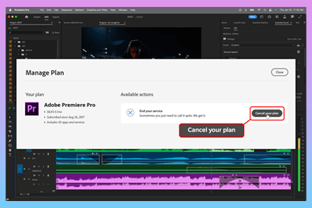 How to Cancel Premiere Pro Subscription Without Fees in {{%year}}