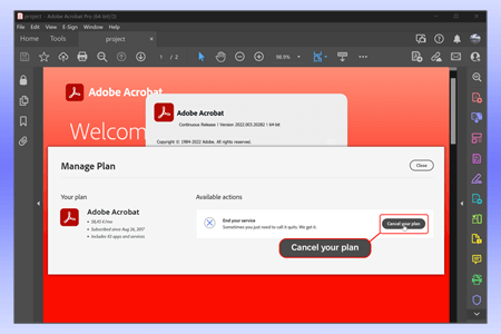 How to Cancel Adobe Acrobat Subscription [With No Charges]