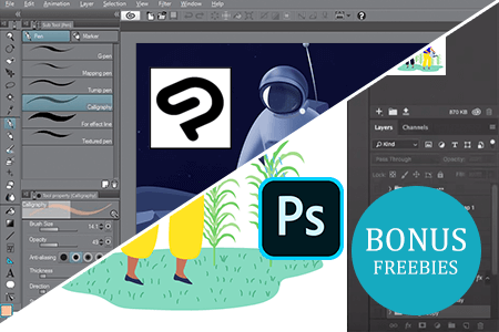 Сlip Studio Paint vs Photoshop: Which Program is Better