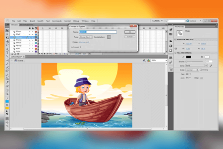 Adobe Animate CS5 (Adobe Flash) [Free Version]