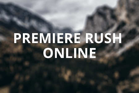 Free Premiere Rush Online Editor