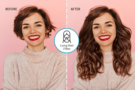 Long Hair Filter Online For Girls [FREE]