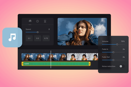Add Music to Video Online
