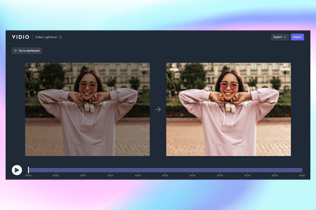 Online Video Brightener Editor