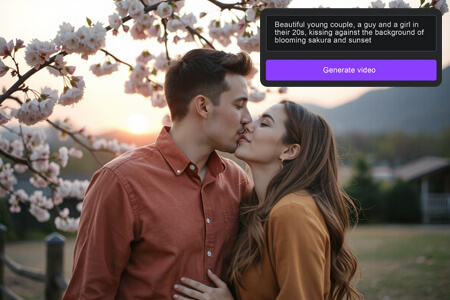 Οι 5 καλύτεροι δημιουργοί βίντεο φιλιού με AI για ρομαντικά κλιπ