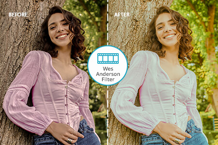 Wes Anderson Photo Filter Online [FREE]