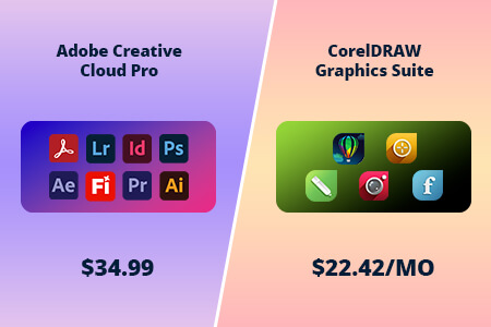 Adobe Creative Cloud Pro vs CorelDRAW Comparison