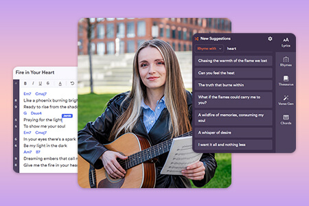 I 6 Migliori Generatori di Testi per Canzoni con IA per Scrivere Musica Più Velocemente