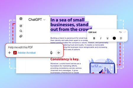 How Adobe Acrobat in ChatGPT Helps You Work Faster