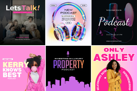 5 Best Podcast Cover Art Creators in {{%year}} [100% FREE]