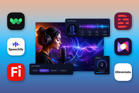 7 Best AI Voice Designers [{{%year}} FixThePhoto Choice]
