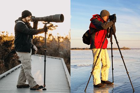 Monopod vs Tripod: Which One to Use?