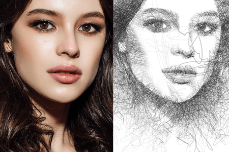 Sketching Photo Editor Online