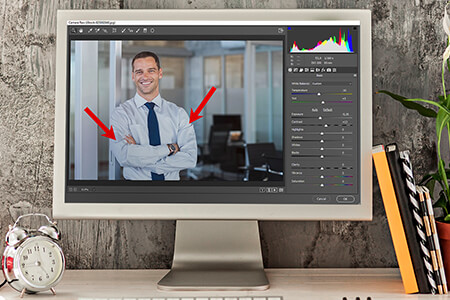 How to Remove Clothing Wrinkles in Photoshop