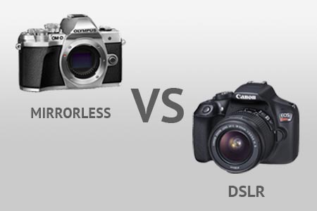 Mirrorless vs DSLR 