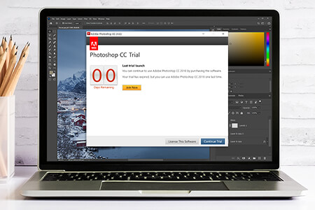 إحصل على الاصدار التجريبي من برنامج Photoshop لمدة اسبوع