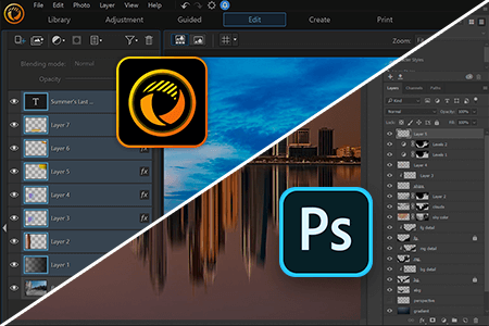 Photodirector vs Photoshop
