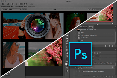 Aperture vs Photoshop