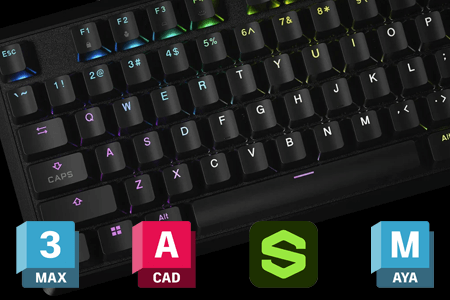 7 Best Keyboards for 3D Modeling in {{%year}} [Tested & Rated]