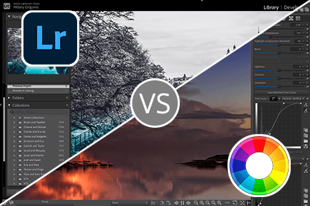 مقارنة بين برنامج Lightroom مقابل RawTherapee لتحرير و تعديل الصور