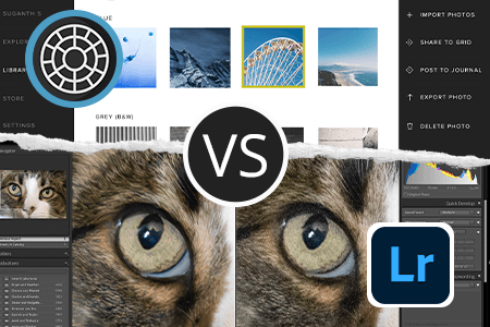 مقارنة بين برنامج VSCO مقابل Lightroom لتعديل و تحرير الصور