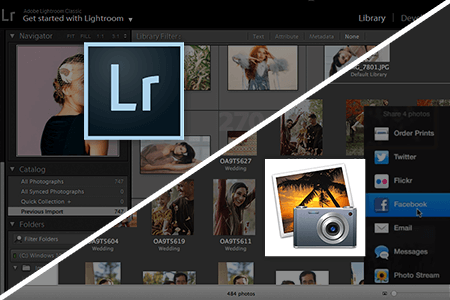 iPhoto vs Lightroom Battle