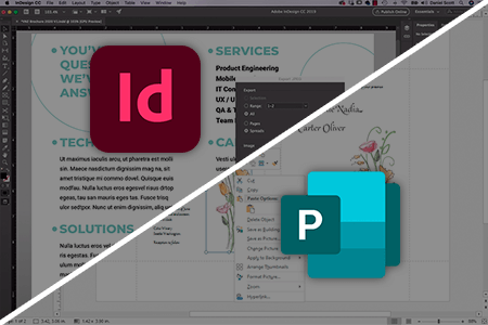 InDesign vs Publisher
