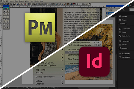 PageMaker vs InDesign